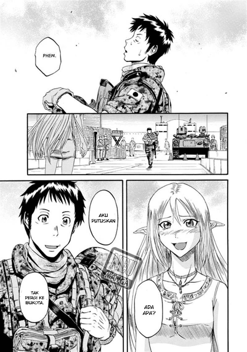 Gate – Jietai Kare no Chi nite Kaku Tatakeri Chapter 39 Gambar 20