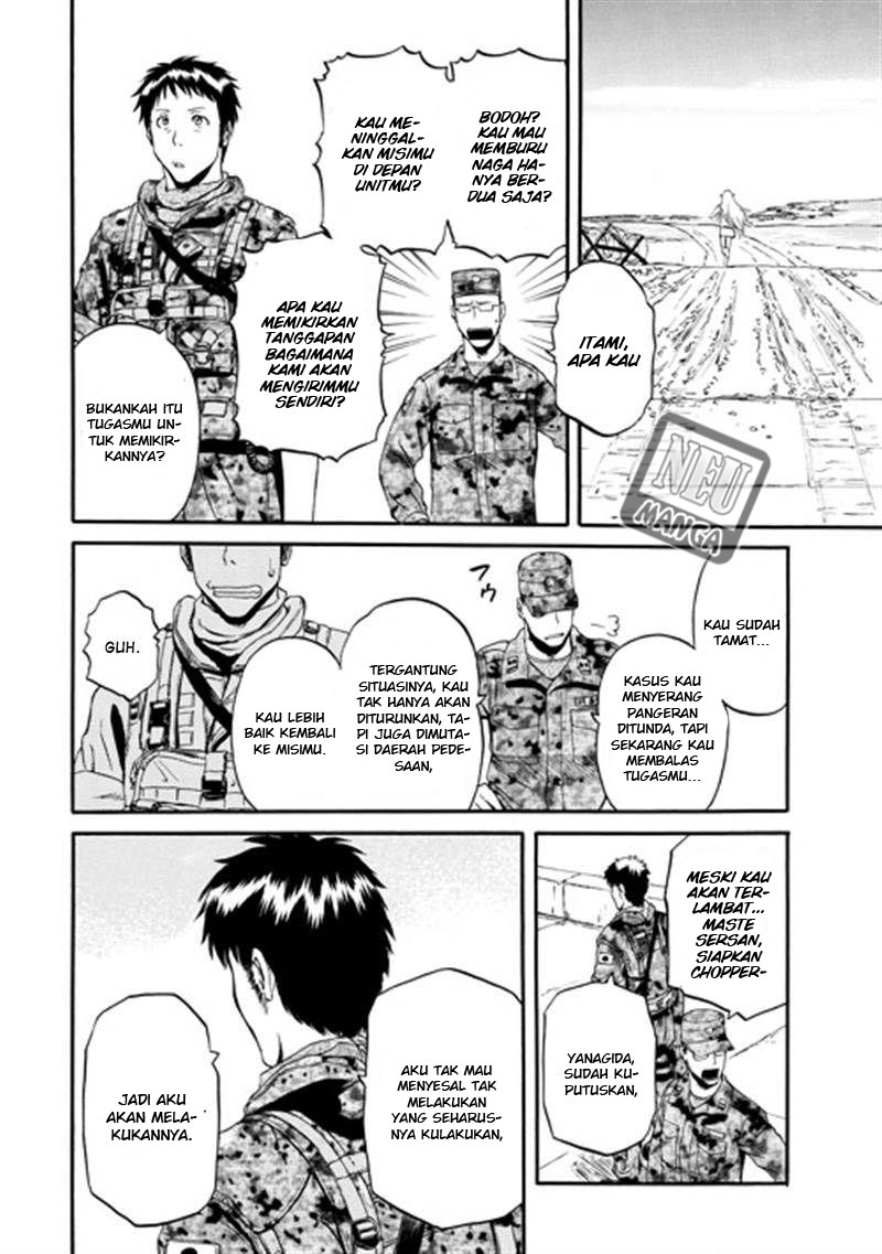 Gate – Jietai Kare no Chi nite Kaku Tatakeri Chapter 39 Gambar 23