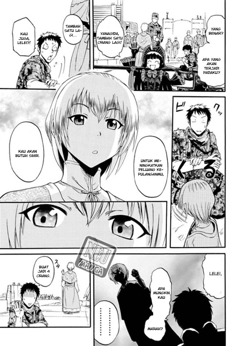 Gate – Jietai Kare no Chi nite Kaku Tatakeri Chapter 39 Gambar 30