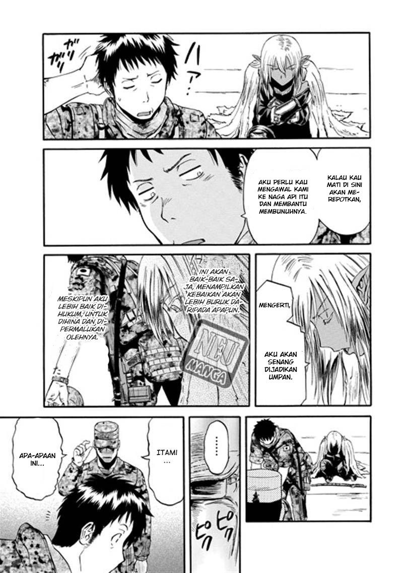 Gate – Jietai Kare no Chi nite Kaku Tatakeri Chapter 39 Gambar 32