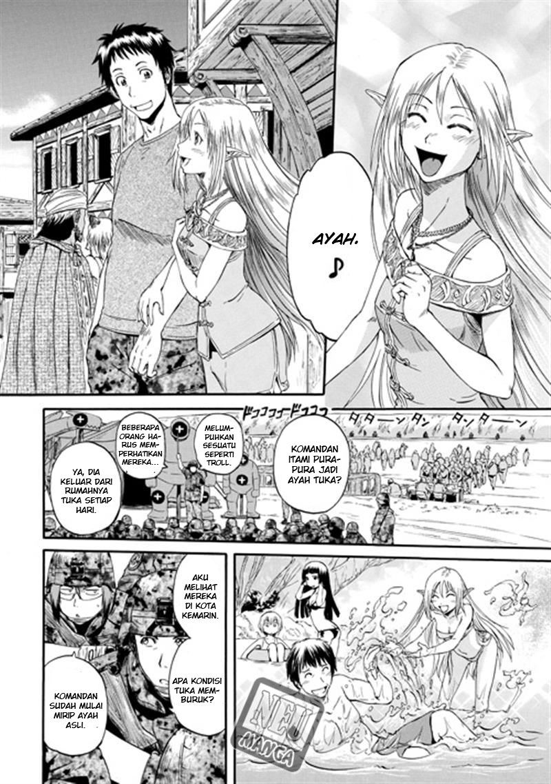 Gate – Jietai Kare no Chi nite Kaku Tatakeri Chapter 38 Gambar 27