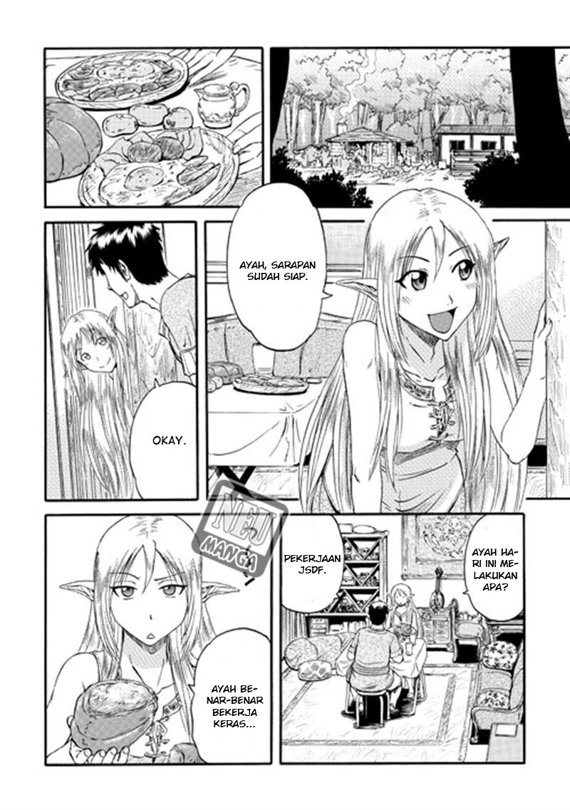 Gate – Jietai Kare no Chi nite Kaku Tatakeri Chapter 38 Gambar 29