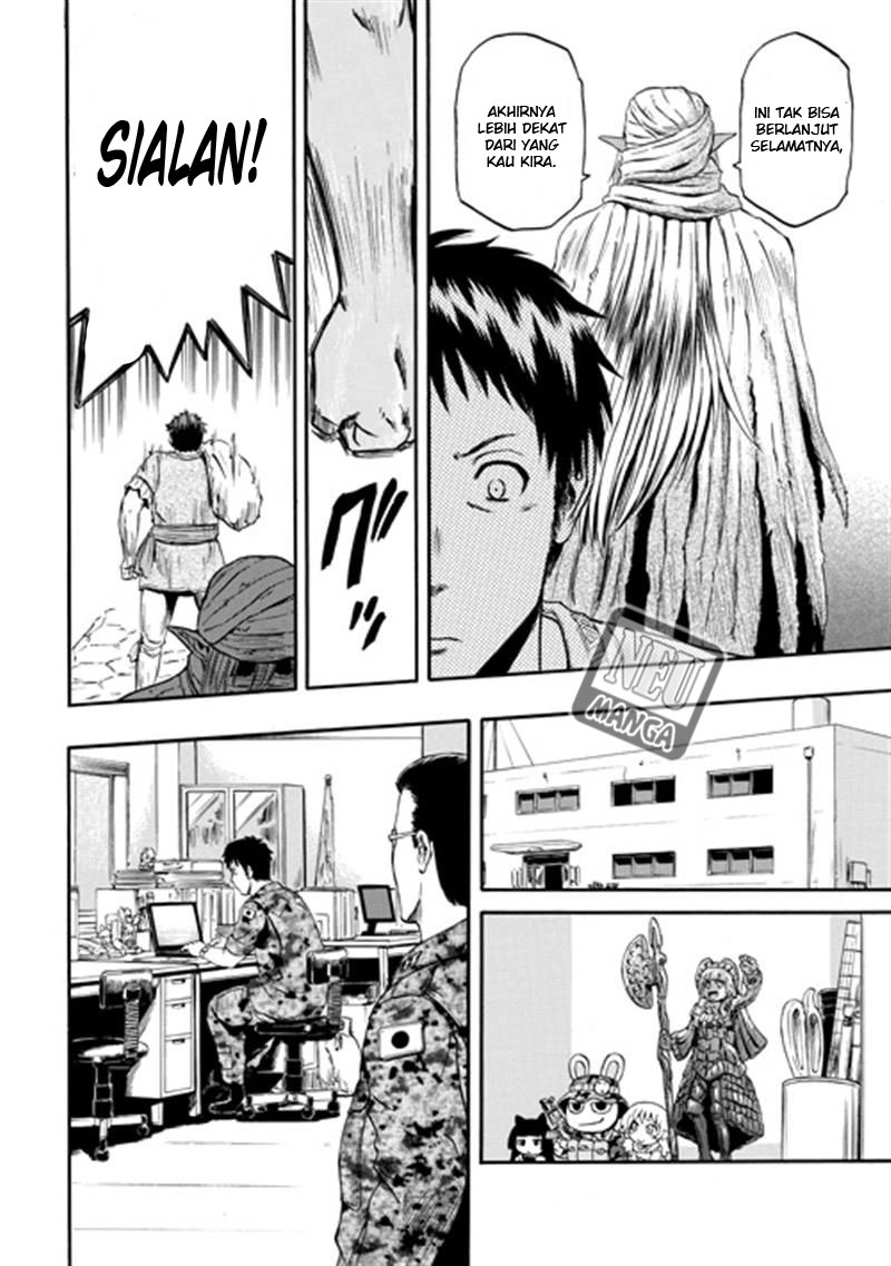 Gate – Jietai Kare no Chi nite Kaku Tatakeri Chapter 38 Gambar 33