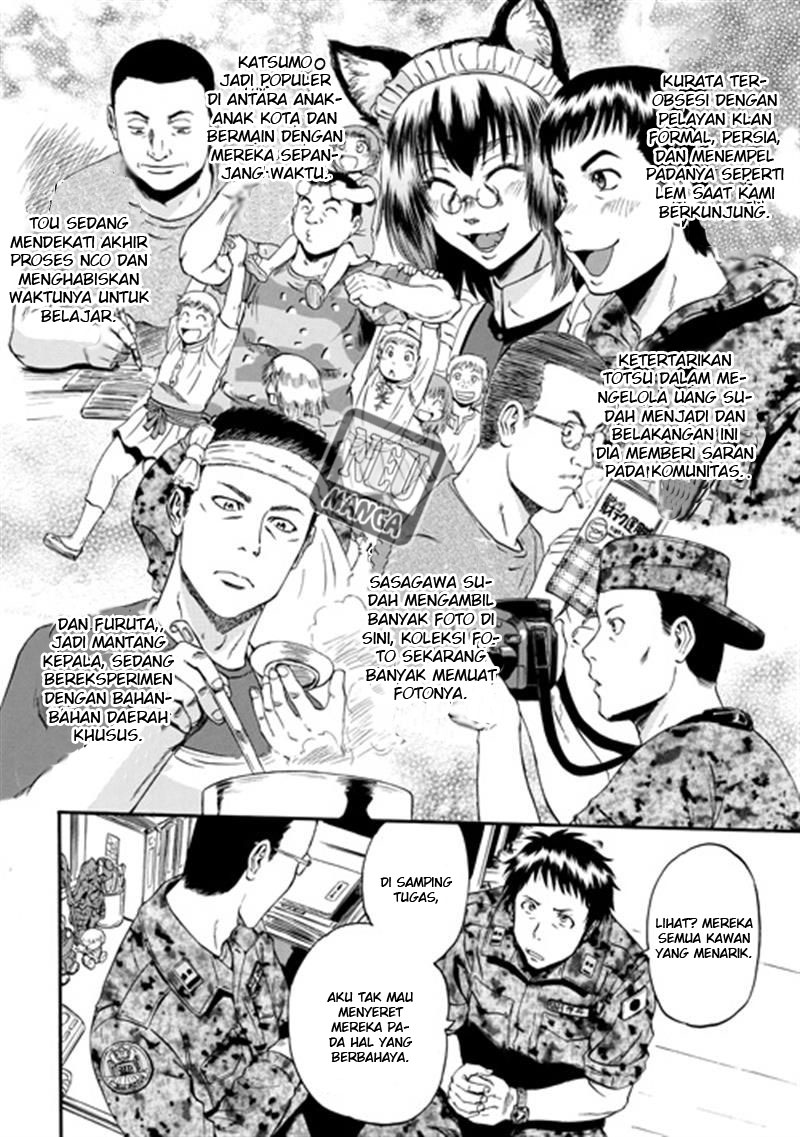 Gate – Jietai Kare no Chi nite Kaku Tatakeri Chapter 38 Gambar 37