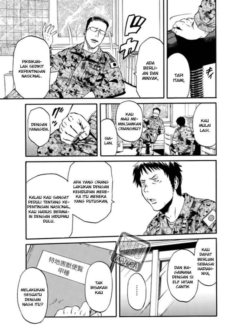 Gate – Jietai Kare no Chi nite Kaku Tatakeri Chapter 38 Gambar 38