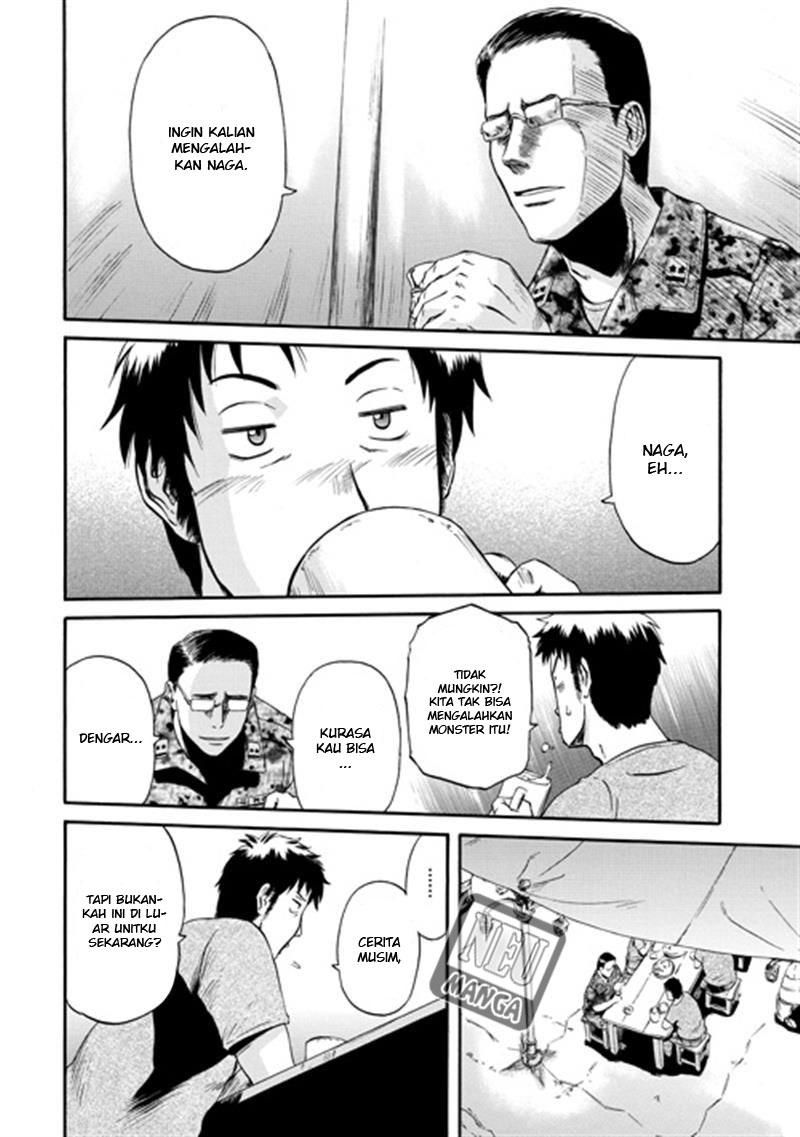 Gate – Jietai Kare no Chi nite Kaku Tatakeri Chapter 37 Gambar 21