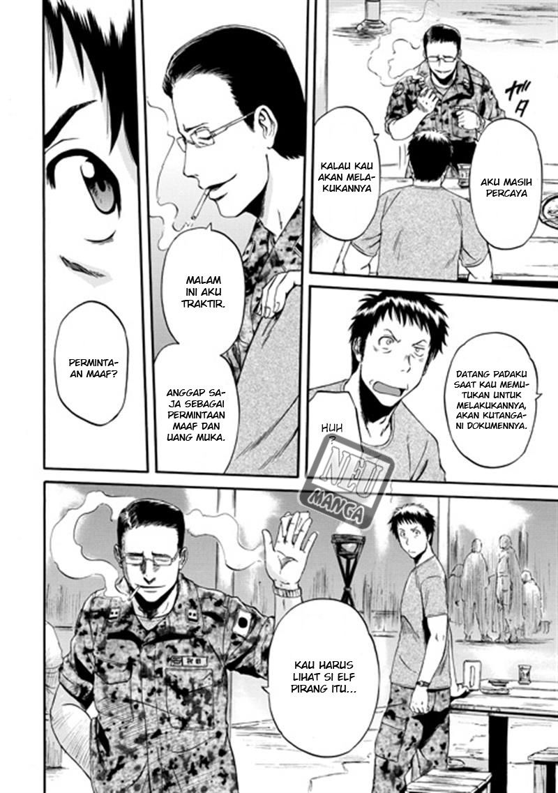 Gate – Jietai Kare no Chi nite Kaku Tatakeri Chapter 37 Gambar 25