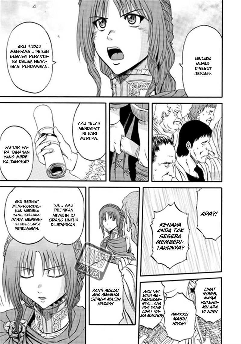 Gate – Jietai Kare no Chi nite Kaku Tatakeri Chapter 36 Gambar 10