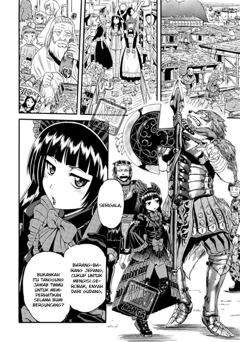 Gate – Jietai Kare no Chi nite Kaku Tatakeri Chapter 36 Gambar 21