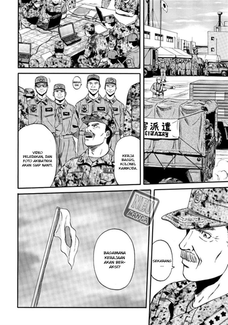 Gate – Jietai Kare no Chi nite Kaku Tatakeri Chapter 36 Gambar 3