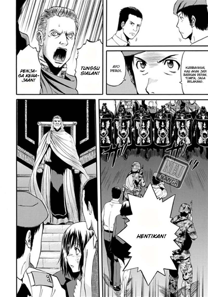 Gate – Jietai Kare no Chi nite Kaku Tatakeri Chapter 35 Gambar 15