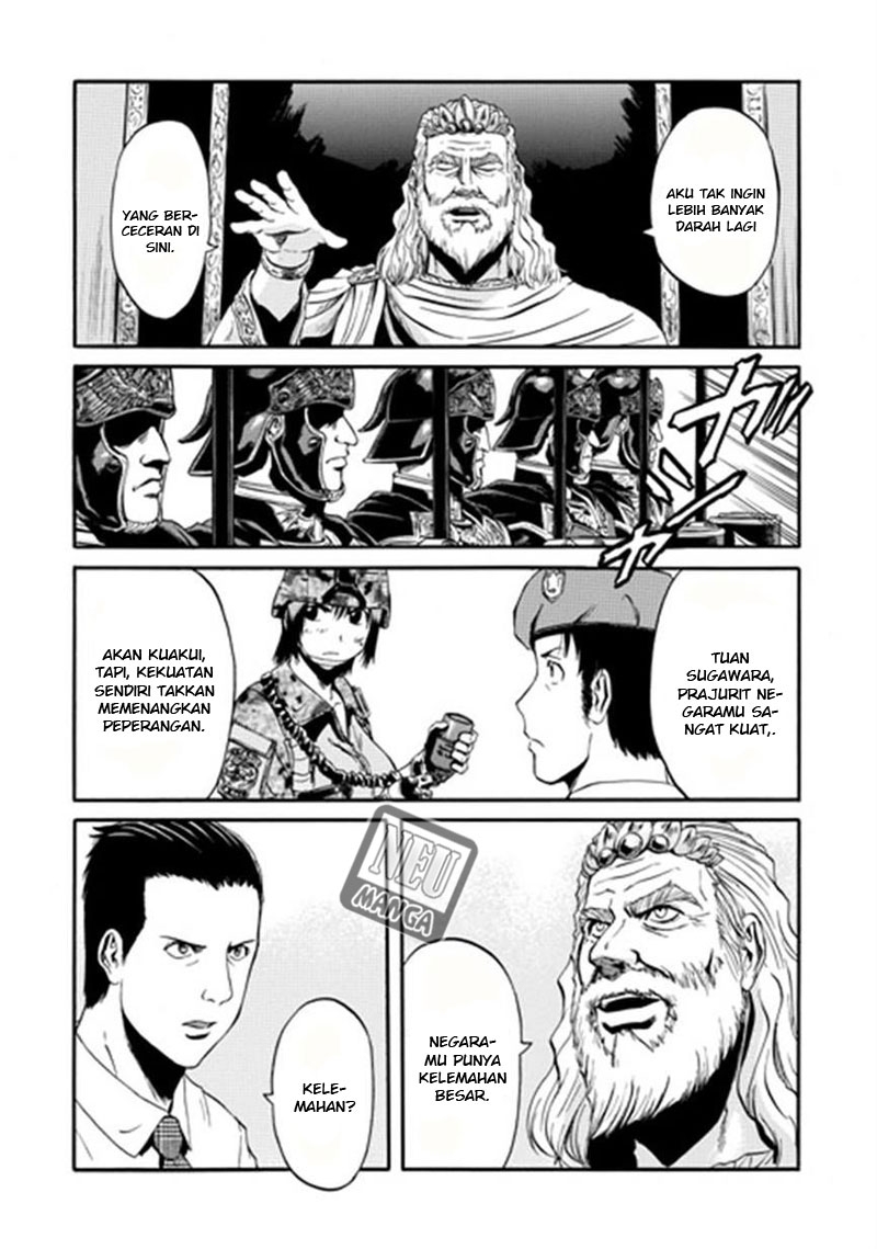 Gate – Jietai Kare no Chi nite Kaku Tatakeri Chapter 35 Gambar 16