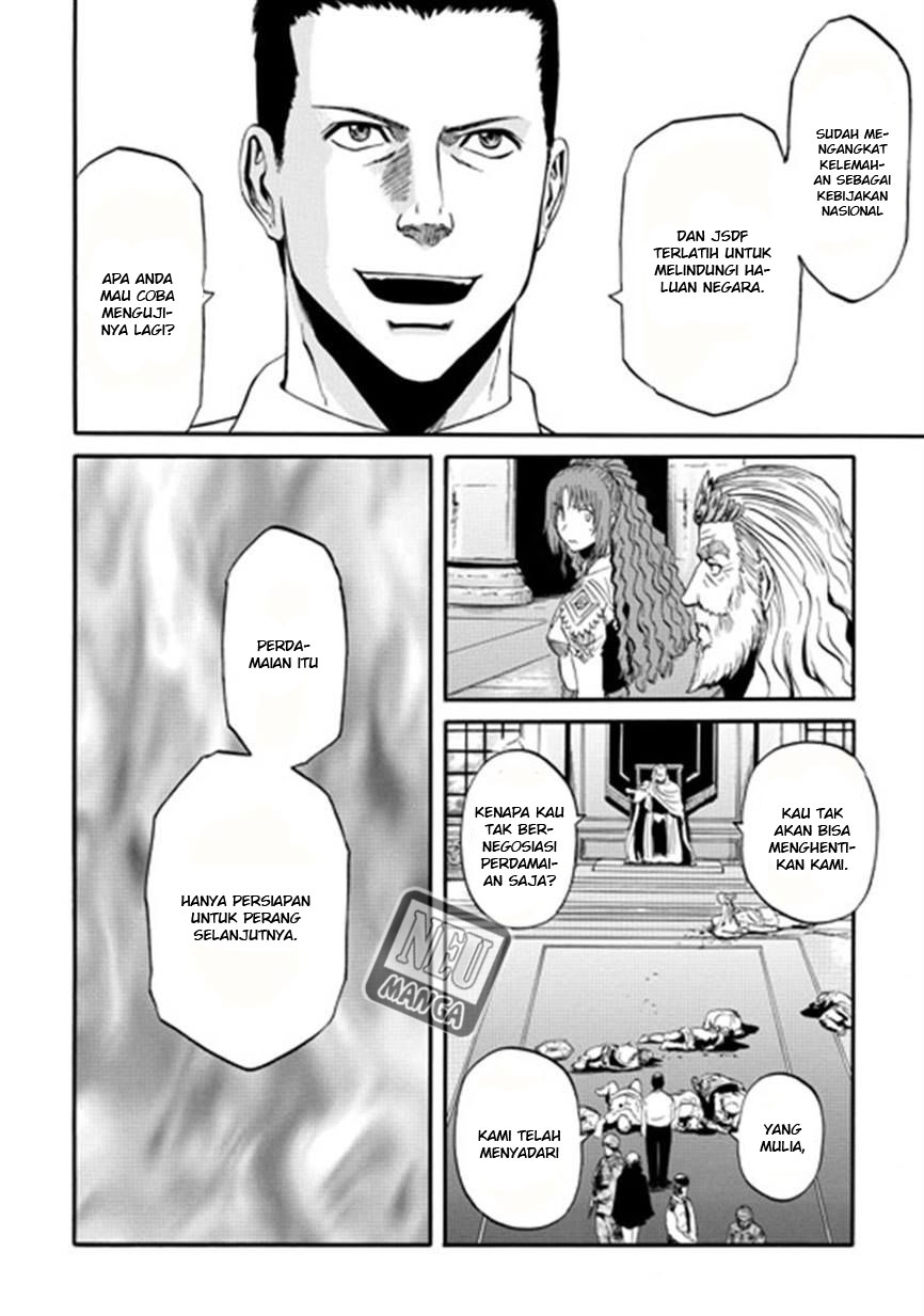 Gate – Jietai Kare no Chi nite Kaku Tatakeri Chapter 35 Gambar 19