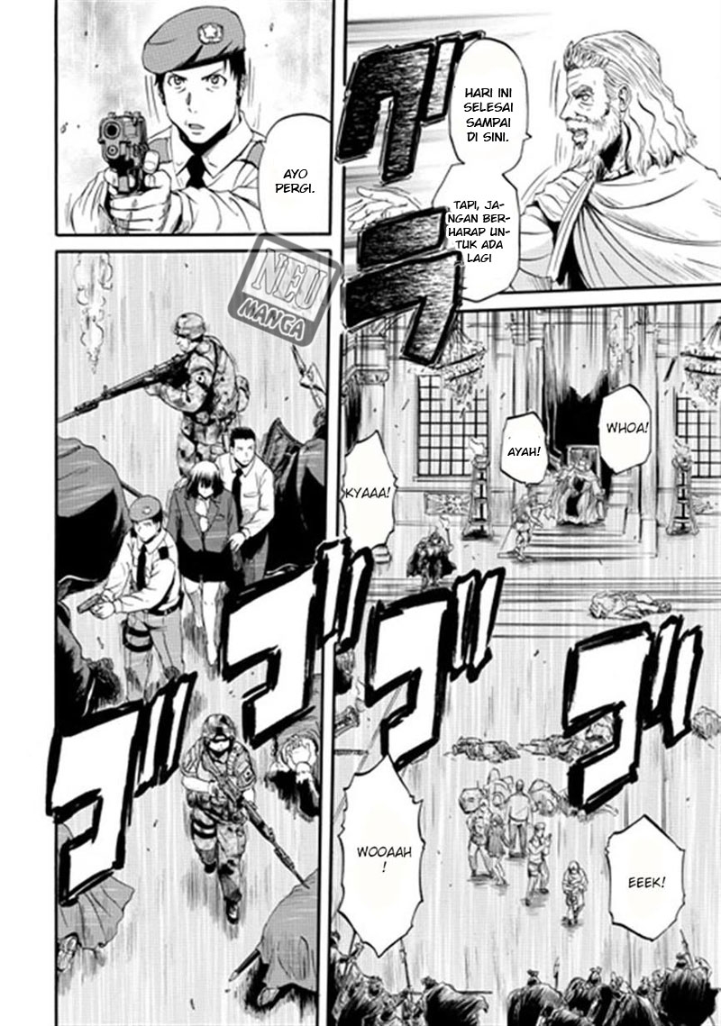 Gate – Jietai Kare no Chi nite Kaku Tatakeri Chapter 35 Gambar 21