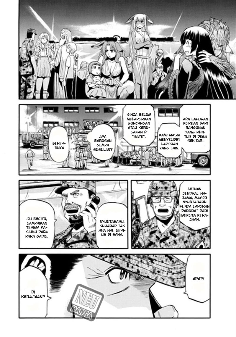 Gate – Jietai Kare no Chi nite Kaku Tatakeri Chapter 35 Gambar 23