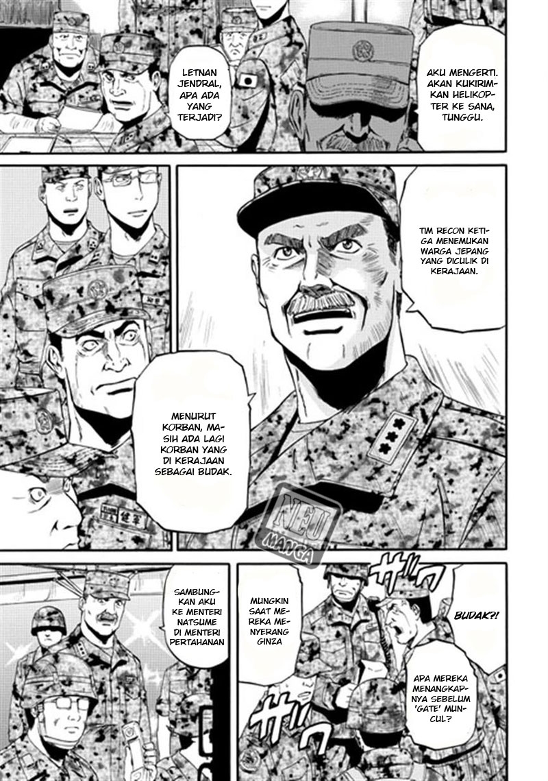 Gate – Jietai Kare no Chi nite Kaku Tatakeri Chapter 35 Gambar 24