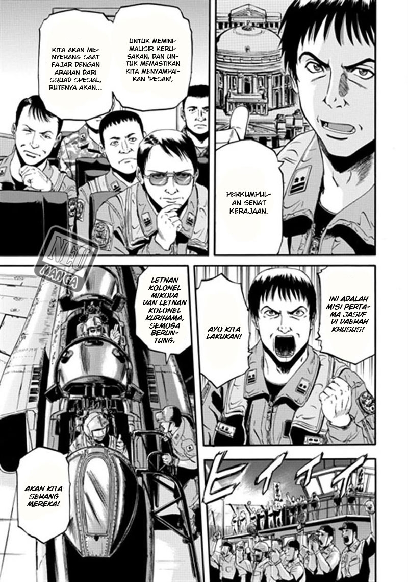 Gate – Jietai Kare no Chi nite Kaku Tatakeri Chapter 35 Gambar 28