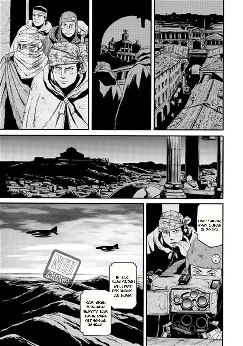 Gate – Jietai Kare no Chi nite Kaku Tatakeri Chapter 35 Gambar 30