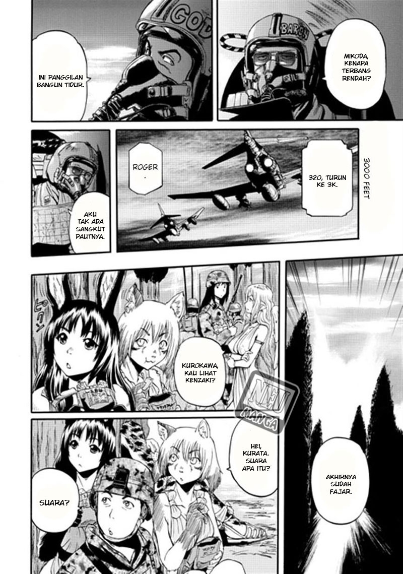 Gate – Jietai Kare no Chi nite Kaku Tatakeri Chapter 35 Gambar 31