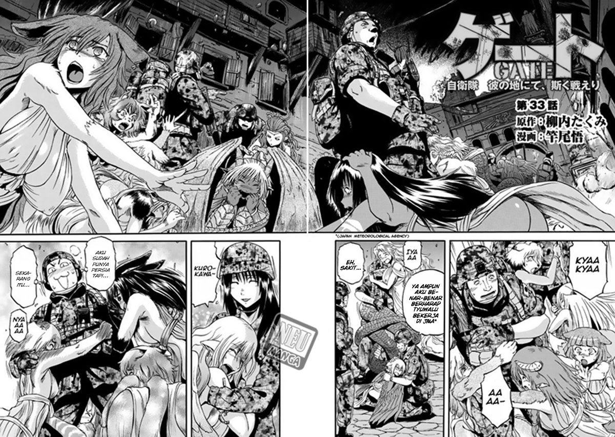 Gate – Jietai Kare no Chi nite Kaku Tatakeri Chapter 33 Gambar 5