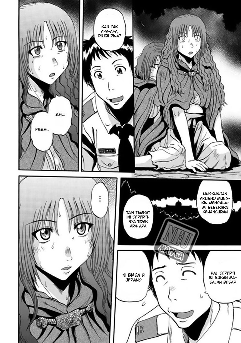 Gate – Jietai Kare no Chi nite Kaku Tatakeri Chapter 33 Gambar 8