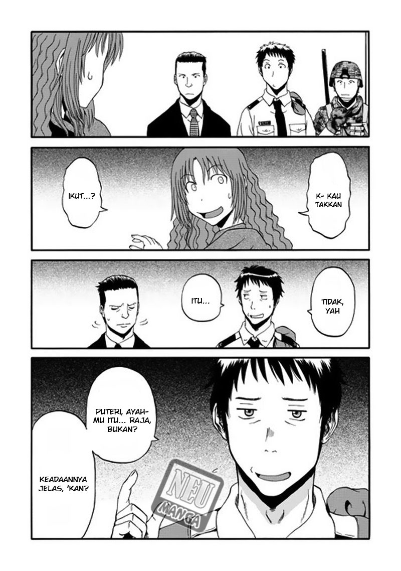 Gate – Jietai Kare no Chi nite Kaku Tatakeri Chapter 33 Gambar 10