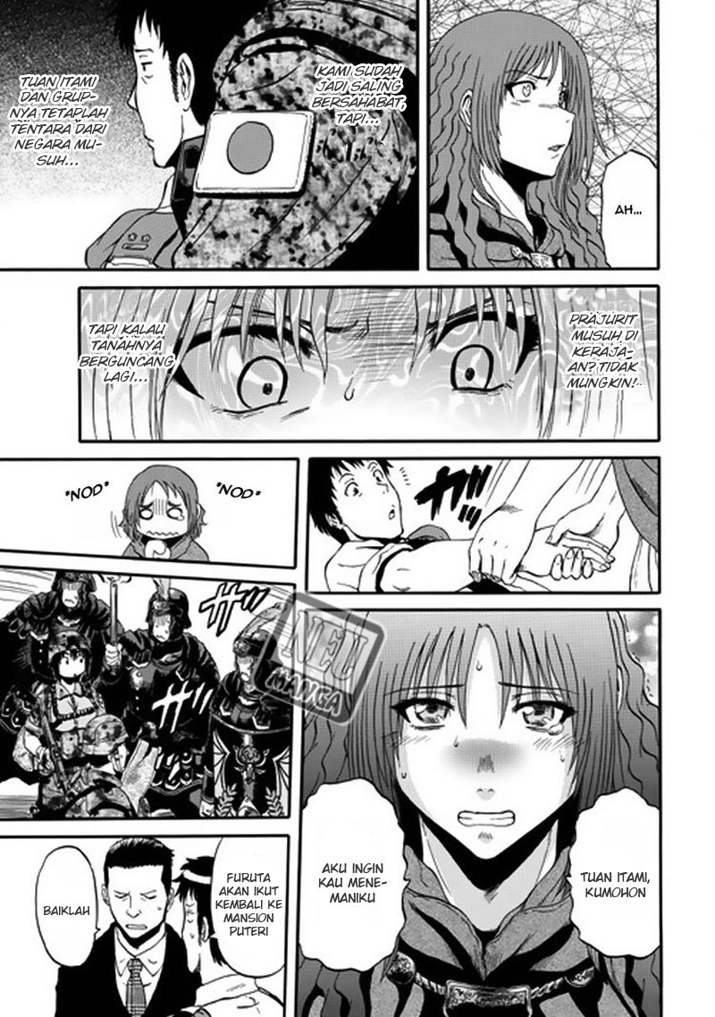 Gate – Jietai Kare no Chi nite Kaku Tatakeri Chapter 33 Gambar 11