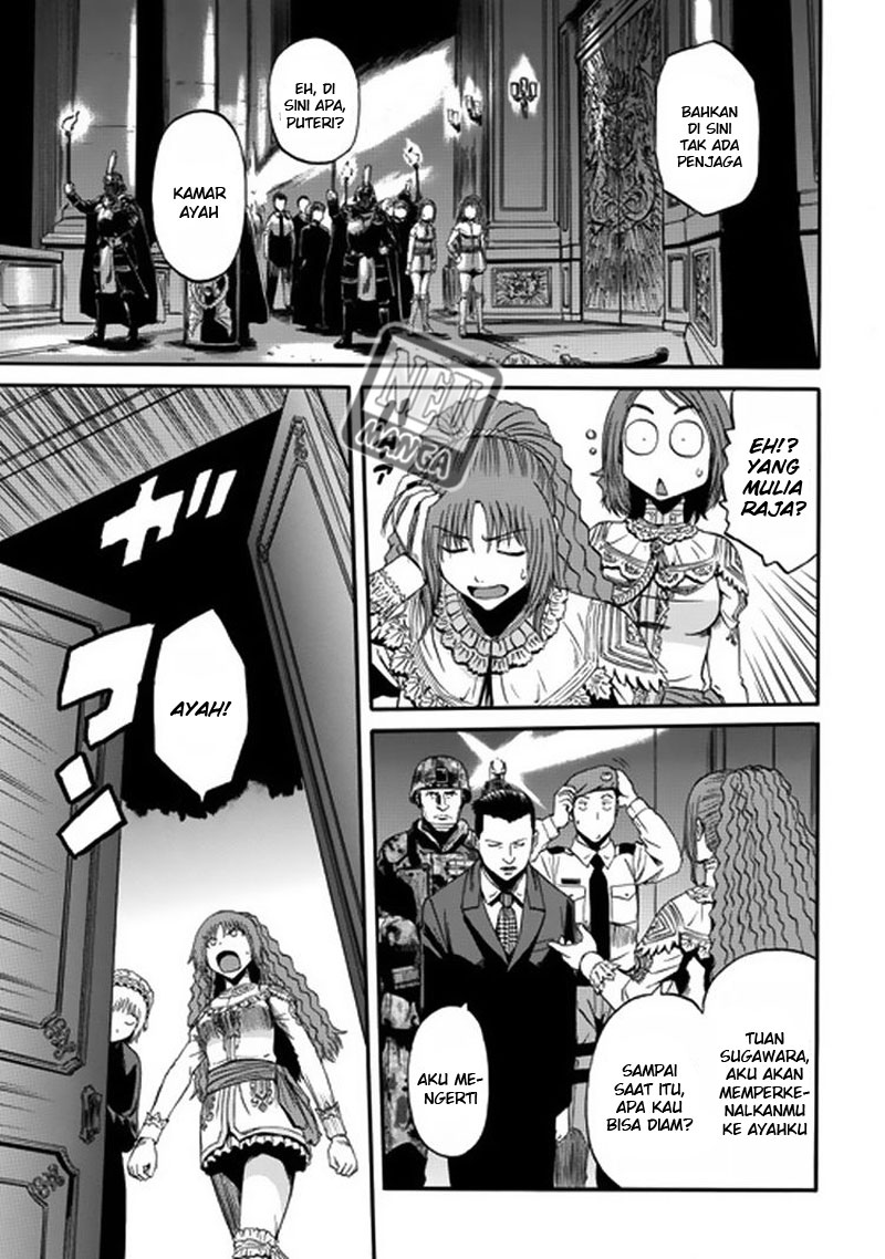 Gate – Jietai Kare no Chi nite Kaku Tatakeri Chapter 33 Gambar 14