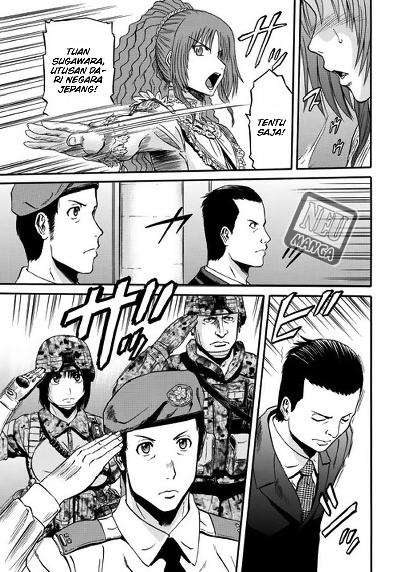 Gate – Jietai Kare no Chi nite Kaku Tatakeri Chapter 33 Gambar 18