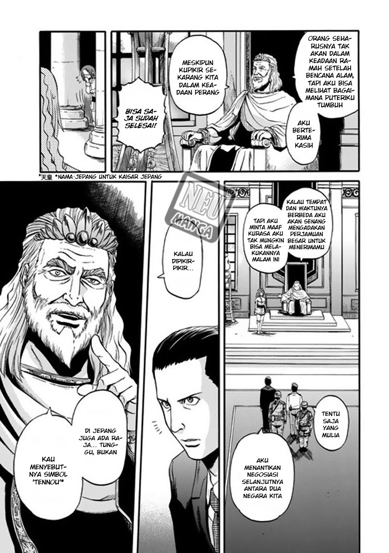 Gate – Jietai Kare no Chi nite Kaku Tatakeri Chapter 33 Gambar 20