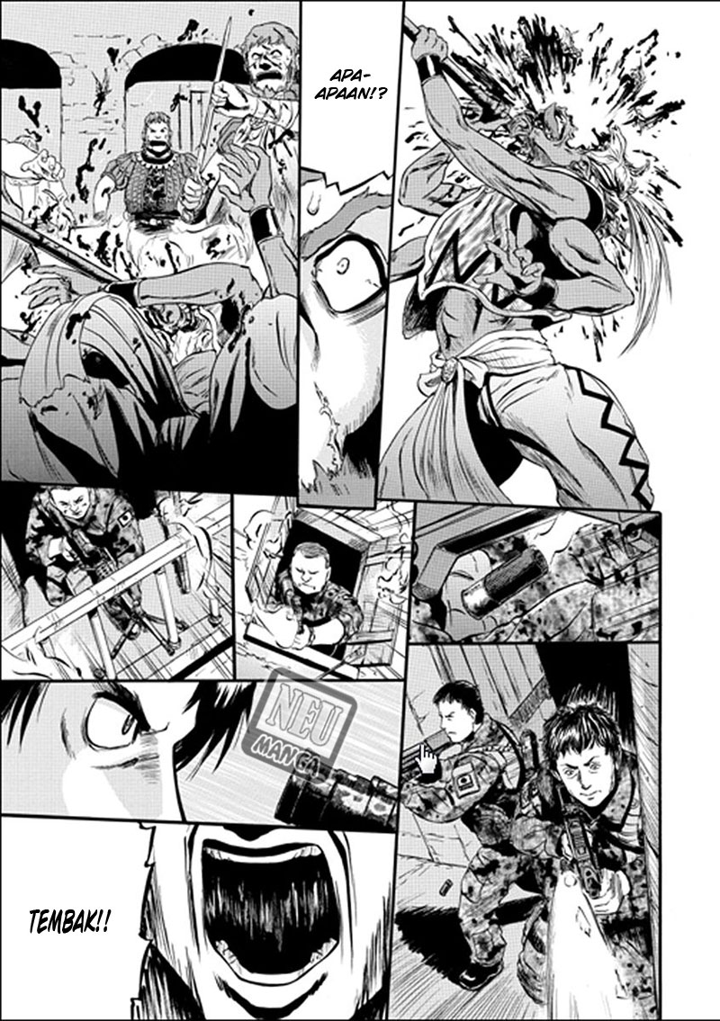 Gate – Jietai Kare no Chi nite Kaku Tatakeri Chapter 32 Gambar 10