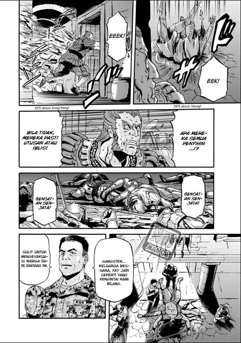 Gate – Jietai Kare no Chi nite Kaku Tatakeri Chapter 32 Gambar 13