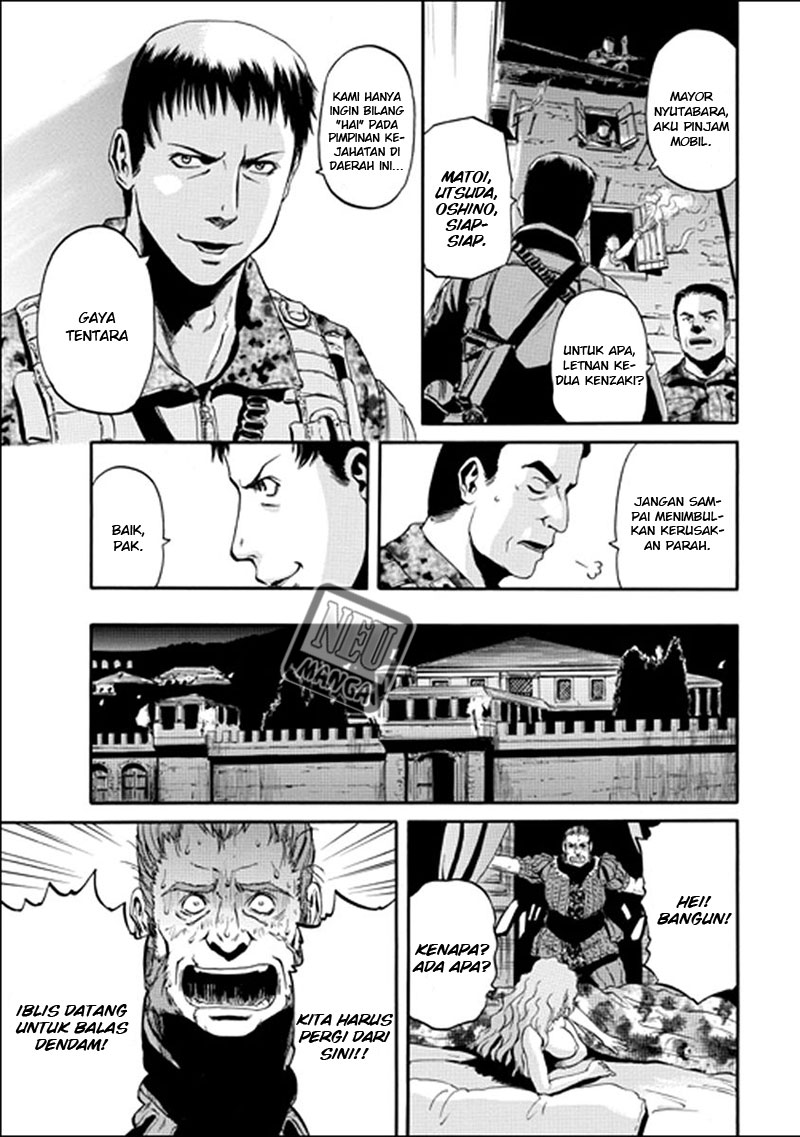 Gate – Jietai Kare no Chi nite Kaku Tatakeri Chapter 32 Gambar 14