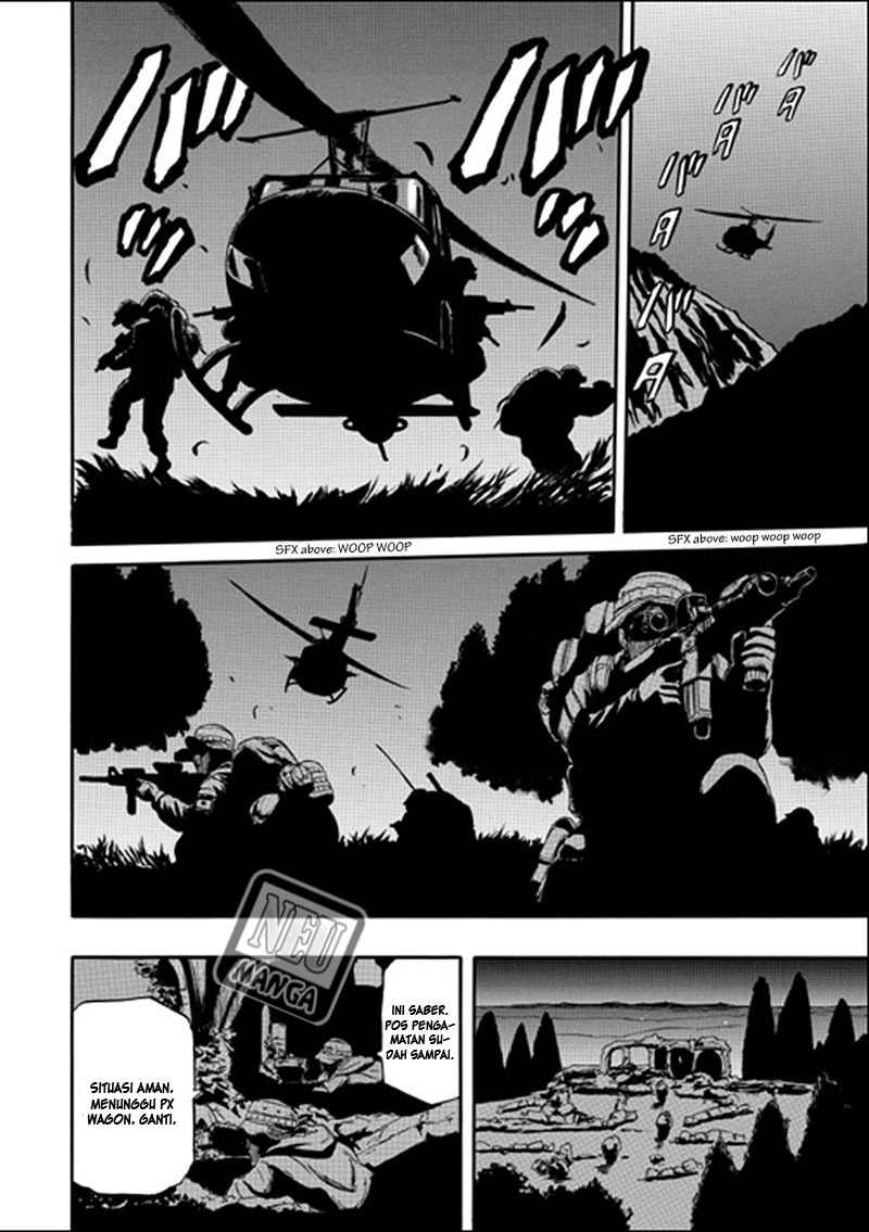 Gate – Jietai Kare no Chi nite Kaku Tatakeri Chapter 32 Gambar 3