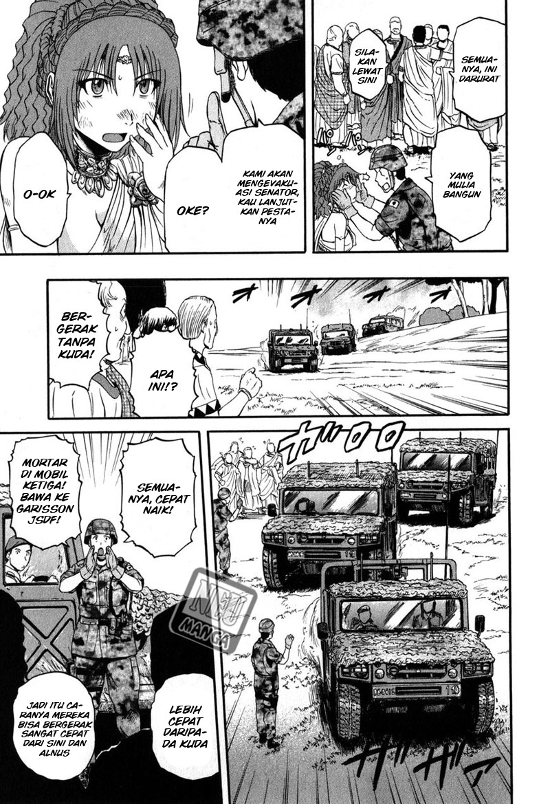 Gate – Jietai Kare no Chi nite Kaku Tatakeri Chapter 30 Gambar 13