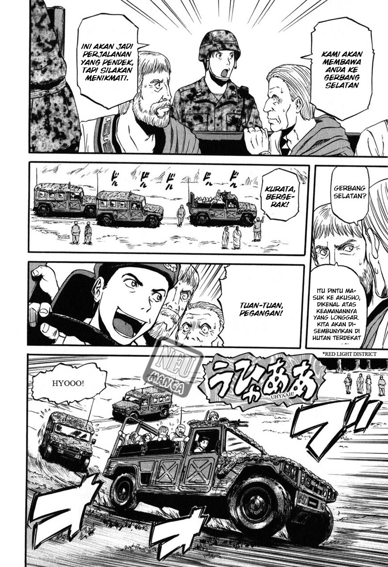 Gate – Jietai Kare no Chi nite Kaku Tatakeri Chapter 30 Gambar 14