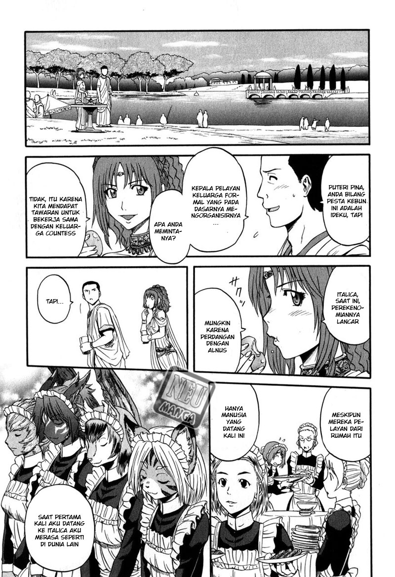 Gate – Jietai Kare no Chi nite Kaku Tatakeri Chapter 29 Gambar 11