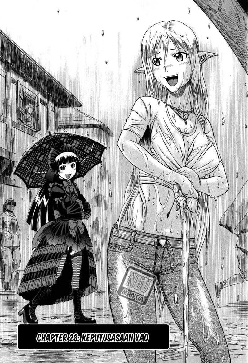 Gate – Jietai Kare no Chi nite Kaku Tatakeri Chapter 28 Gambar 4