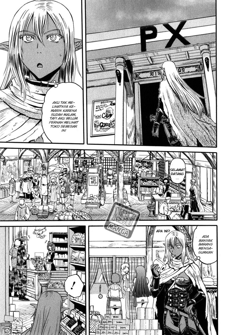 Gate – Jietai Kare no Chi nite Kaku Tatakeri Chapter 27 Gambar 12