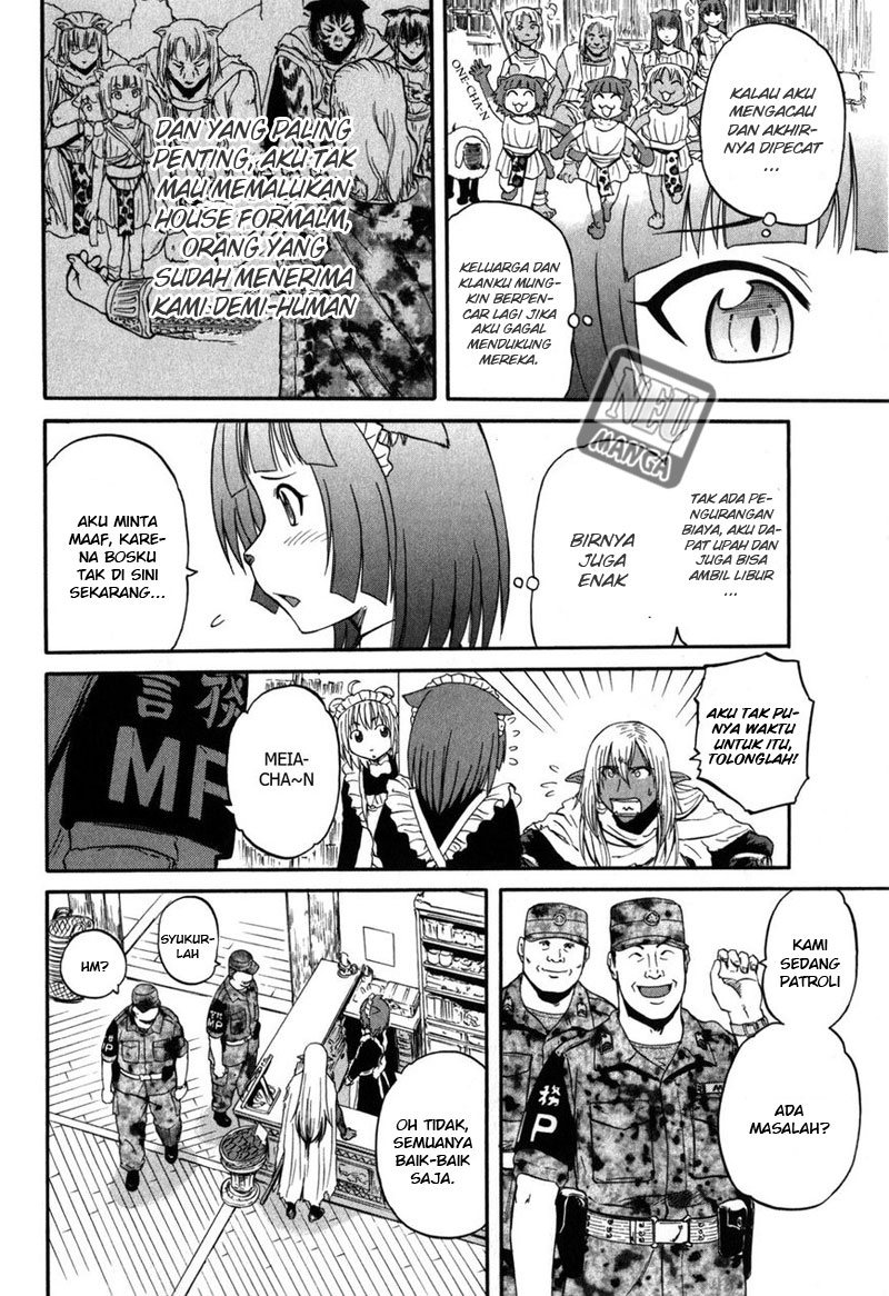 Gate – Jietai Kare no Chi nite Kaku Tatakeri Chapter 27 Gambar 15