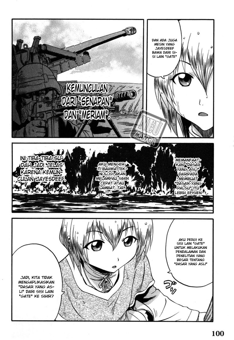 Gate – Jietai Kare no Chi nite Kaku Tatakeri Chapter 27 Gambar 25