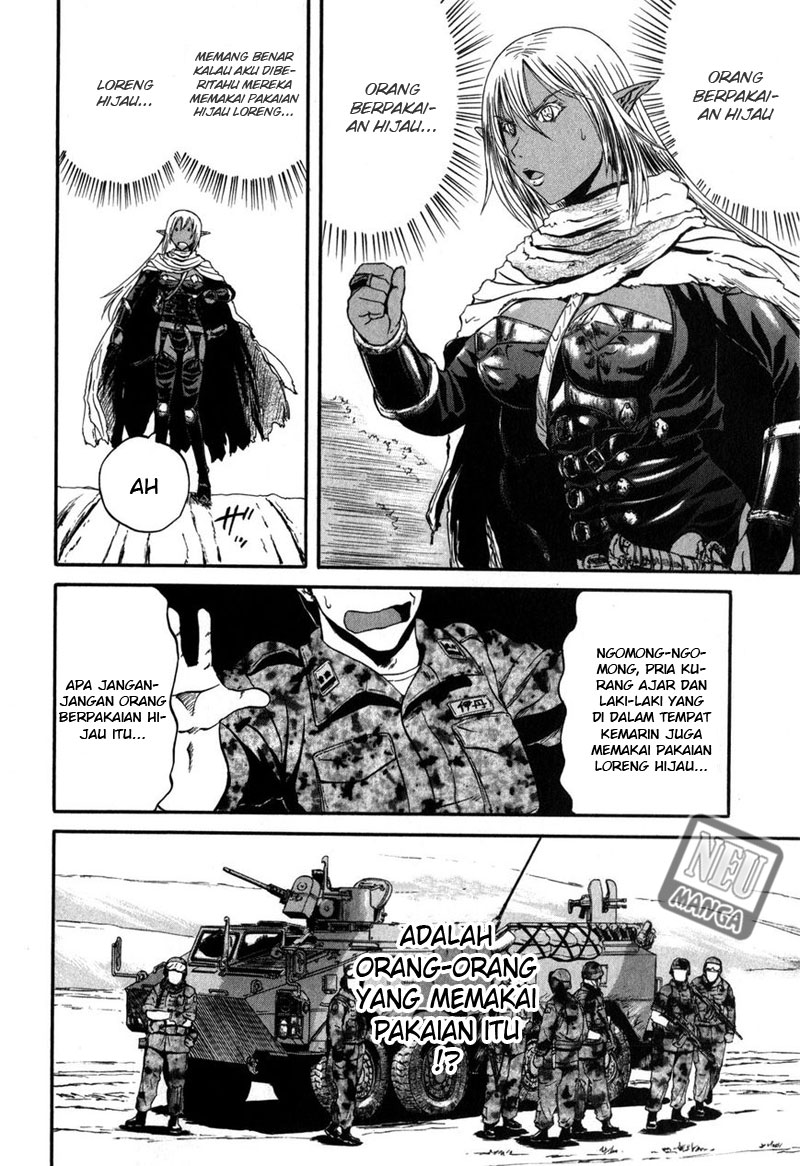 Gate – Jietai Kare no Chi nite Kaku Tatakeri Chapter 27 Gambar 3