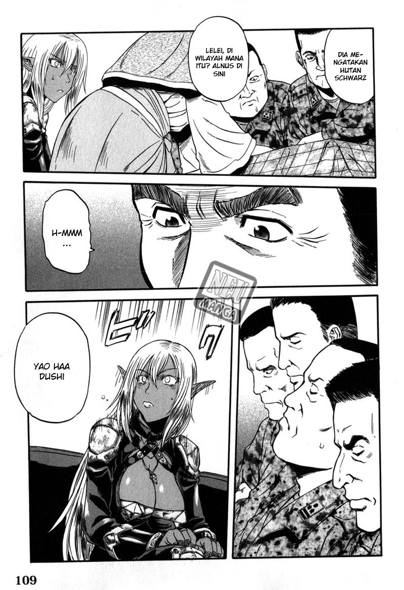 Gate – Jietai Kare no Chi nite Kaku Tatakeri Chapter 27 Gambar 34