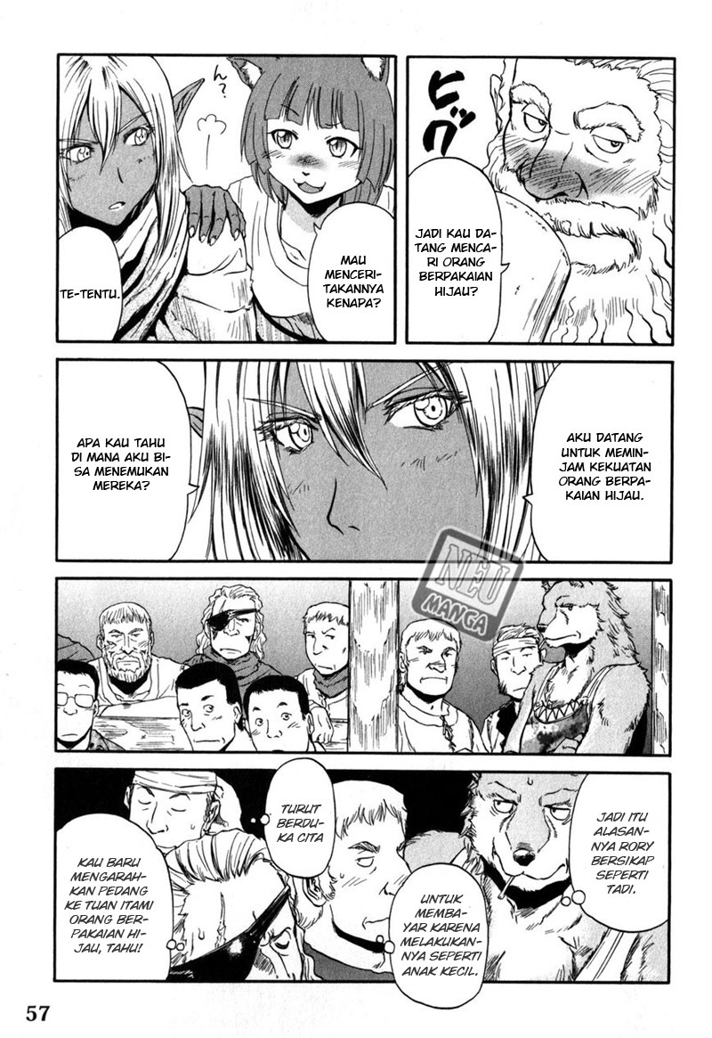 Gate – Jietai Kare no Chi nite Kaku Tatakeri Chapter 26 Gambar 14