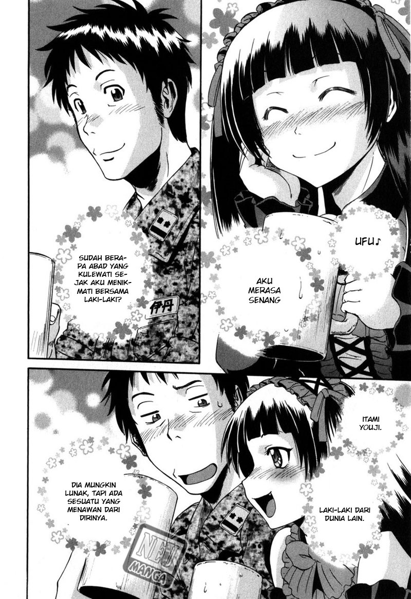 Gate – Jietai Kare no Chi nite Kaku Tatakeri Chapter 26 Gambar 3