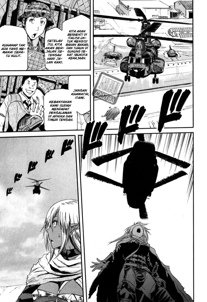 Gate – Jietai Kare no Chi nite Kaku Tatakeri Chapter 26 Gambar 32