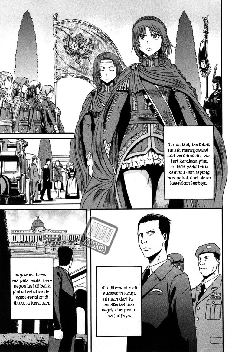 Gate – Jietai Kare no Chi nite Kaku Tatakeri Chapter 25 Gambar 9