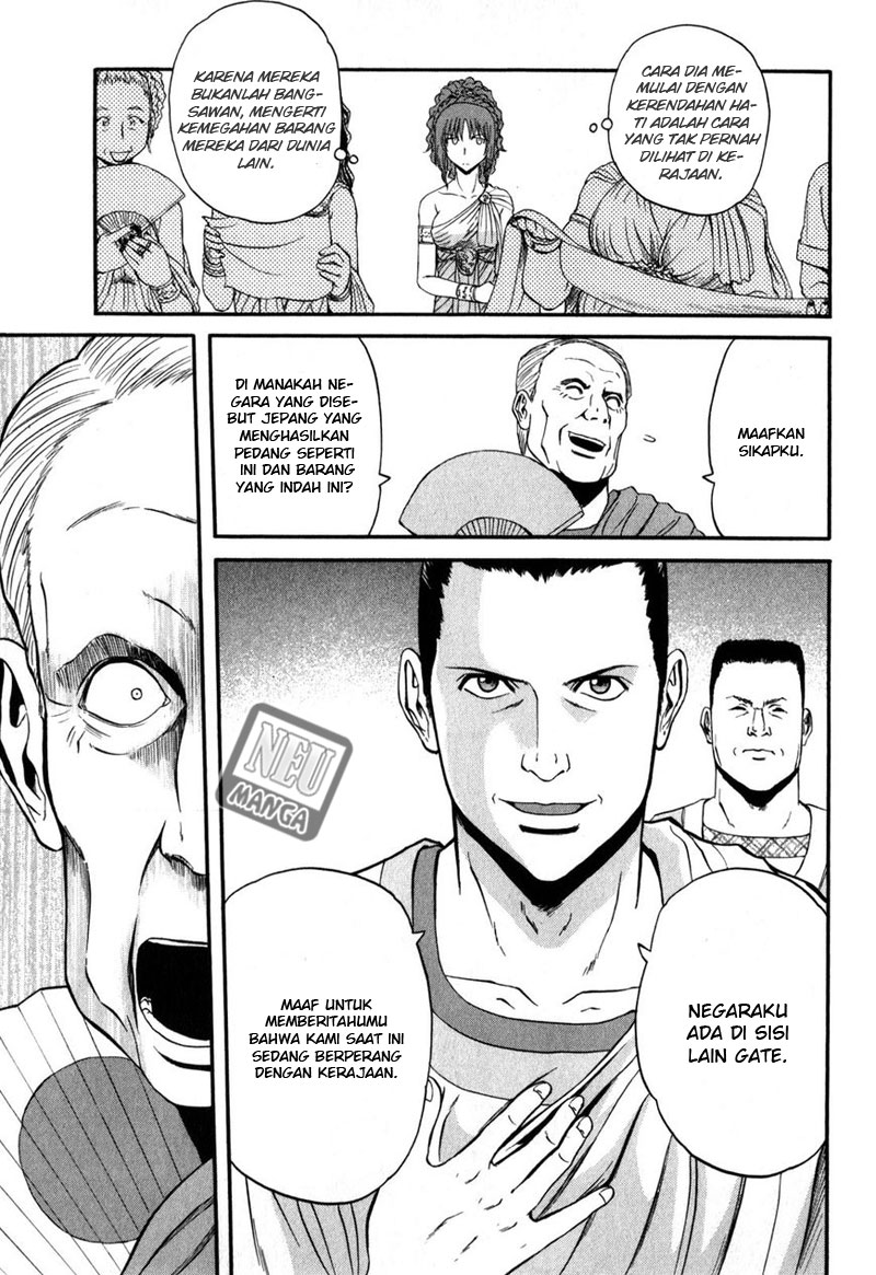 Gate – Jietai Kare no Chi nite Kaku Tatakeri Chapter 25 Gambar 19