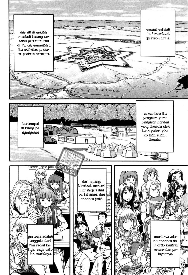 Gate – Jietai Kare no Chi nite Kaku Tatakeri Chapter 25 Gambar 24