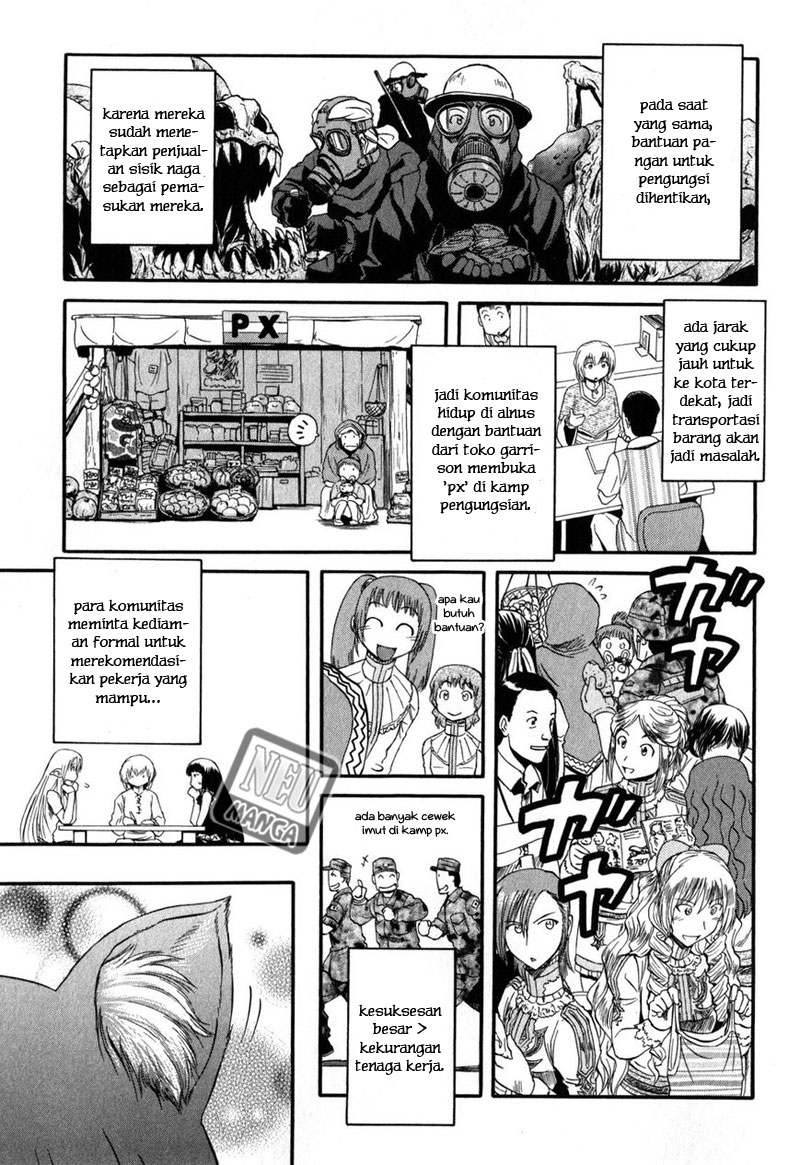 Gate – Jietai Kare no Chi nite Kaku Tatakeri Chapter 25 Gambar 25